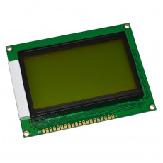LCD DS12864-6 KS0108 GREEN ЖКИ дисплей 128х64 точки желто-зеленый